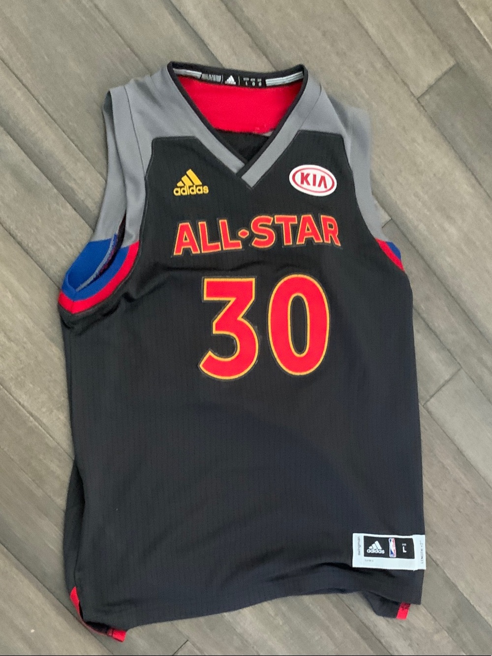 Curry 2017 all star jersey
